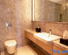 Номер Standard с видом на море в Oakwood Apartments Sanya