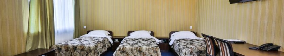 Номер улучшенный с 4 односпальными кроватями в Сильвер