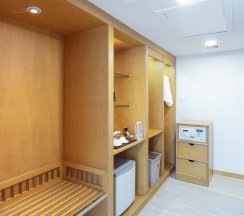 Двухместный люкс Space Zone Presidential 1-Bed двуспальная кровать в Baiyoke Sky Hotel