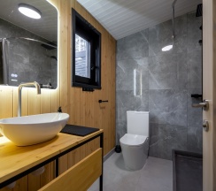 Барнхаус с бассейном в Palasuomi