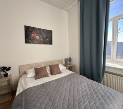 Двухместный стандарт с двуспальной кроватью (DBL) на 5 этаже в Boho Centr Nevsky 140 Hotel
