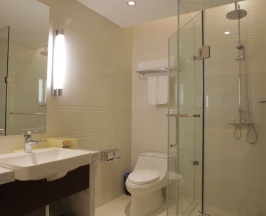 Двухместный номер Standard с красивым видом из окна двуспальная кровать в SoLuxe Hotel Almaty
