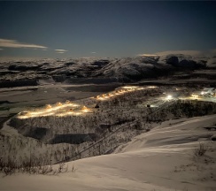 АРК-шале ПРЕМИУМ (Губернаторский) 1 DBL 2 SNGL 1line (sea view) в Titovka arctic river park