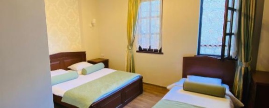 Трёхместный номер Family с видом на сад в Kaleici Hotel & Hostel