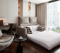 Двухместный семейный люкс двуспальная кровать в Novotel Bangkok Sukhumvit 20