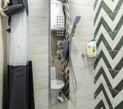 1-комнатные апартаменты эконом с 1 двуспальной кроватью (без окна) в Prim Rooms Apt Apartments (Прим Румс Апт Апартментс)