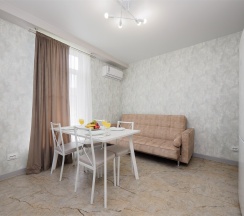 Апартаменты с кухней и видом на горы в 4 Горизонта