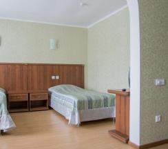 2-местный номер стандарт с 2 односпальными кроватями (корпус 2) в Зеленая роща