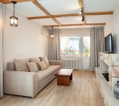 Апарт. 2х ком с террасой. Итальянский дворик. Корпуса 6;7 в Хвоя