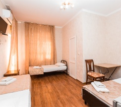 3х местный номер с балконом в Dream House