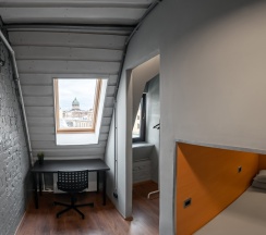 Двухместный номер с видом (Facade DBL) в Roof capsules