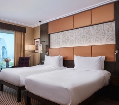 Двухместный номер Deluxe с видом на город 2 отдельные кровати в Hilton hotels & resorts