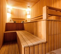 Апартаменты с красивым видом из окна в Атлантида