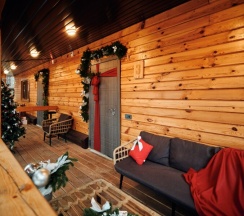 Малый дом с баней в Сны Леса