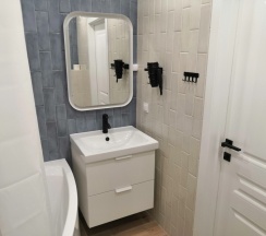 Двухместный люкс с балконом (двуспальная кровать) в Luxury Studio Na Pushkina Flat