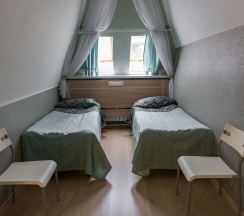 Стандартный номер с раздельными кроватями в Снегирек