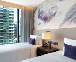 Двухместный номер Executive 2 отдельные кровати в Carlton Hotel Bangkok Sukhumvit