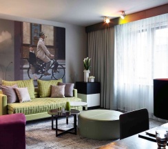 Двухместный полулюкс двуспальная кровать в Sofitel Munich Bayerpost