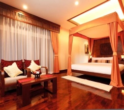 Двухместная вилла Deluxe двуспальная кровать в Sibsan Resort & Spa Maeteang
