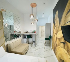 Студия c 1 комнатой в Центральные апартаменты