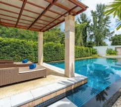 Вилла Pool с кухней с 3 комнатами в Splash Beach Resort