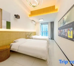 Двухместный номер Standard (2 отдельные кровати) в Dream Inn Hotel (Songjiazhuang Subway Station Branch)