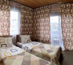 Двухместный стандарт с балконом в Rus wood house