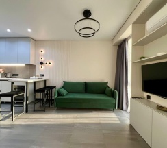 1-комнатные апартаменты люкс Курортный проспект 96 гк2 в Моравия Сочи на 2 ночи