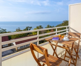 Стандарт Twin с видом на море в Azimut Прометей Небуг