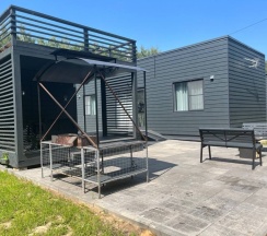 Апартаменты с 2 комнатами с красивым видом из окна в Можайское приморье