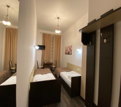 Двухместный номер с 2 односпальными кроватями №3 в Boho Nevsky 132 Hotel