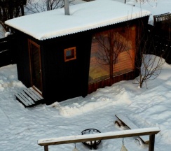 AFrame дом 2 в Chilla_villa_black