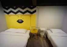 Трёхместный номер Standard в BRB Hostel Bangkok Silom