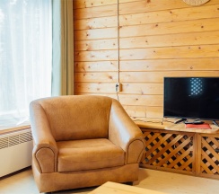 Улучшенный двухместный номер с видом на озеро в Авиаретро