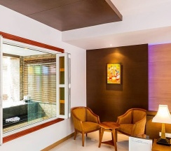Люкс Grand Nipa с видом на город в Курорт Nipa Resort