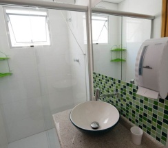 Двухместный люкс двухъярусная кровать в Brazilodge All Suites Hostel