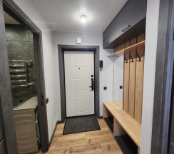 Апартаменты с красивым видом из окна в Апартаменты Loft 26 Этаж