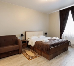 Двухместные апартаменты с видом на город двуспальная кровать в Константа