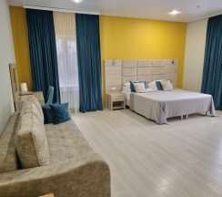 Номер Superior с балконом и с видом на горы в Эльбер