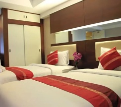 Двухместный номер Deluxe c 1 комнатой (2 отдельные кровати) в Tara Garden