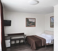 Номер стандарт с 1 двуспальной кроватью (с завтраком) в Баваренок