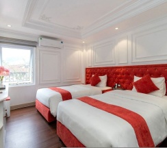Двухместный семейный номер Standard двуспальная кровать в Diamond Hotel Sapa