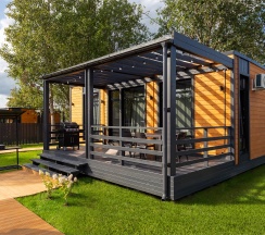 Дом с двумя спальнями и купелью в Opushka house Новожилово
