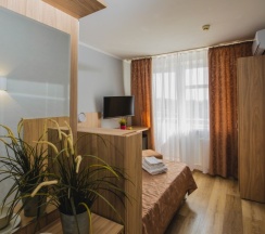 Номер «Стандарт» - 2-х местный однокомнатный, вид на море и бассейн в Виктория