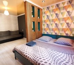 Трёхместные апартаменты c 1 комнатой в Pryanik Apartments