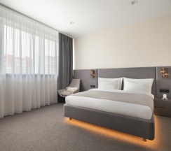  номер DELUXE с видом на город в Breezko hotel