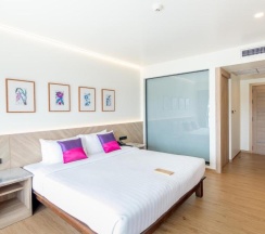 Двухместный номер Deluxe с видом на море 2 отдельные кровати в Отель Orchidacea Resort
