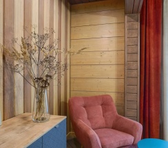 Коттедж с 4 комнатами с балконом и с красивым видом из окна в Заречье