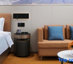 Двухместный номер Deluxe двуспальная кровать в Hampton by Hilton Gu'an New Airport