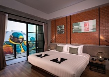 Апартаменты Deluxe с балконом в S Loft Sport and Wellbeing Hotel